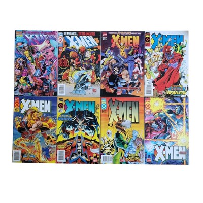 X-Men Comic Konvolut 1 + 4-10 Sammler 8 Stück Vintage
