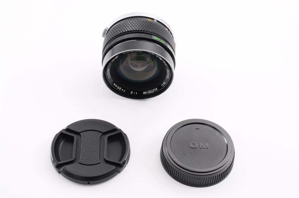 **Exc+5** Olympus OM-System Zuiko MC Auto-W 35mm f/2 Wide Angle Lens + Cap Japan - Image 3 of 4