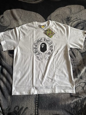 BAPE x Chrome Hearts 2009 Baby Milo Horseshoe Logo Tee