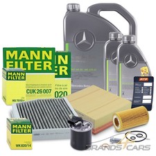 MANN-FILTER INSPEKTIONSPAKET+MOTORÖL FÜR MERCEDES A B-KLASSE W176 W246 A GLA CDI MANN-FILTER INSPEKTIONSPAKET+MOTORÖL FÜR MERCEDES A B-KLASSE W176 W246 A GLA CDI