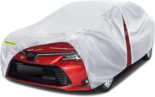 6 Layers Car Cover Waterproof All Weather For Automobiles Size A2 Silver 6 Layers Car Cover Waterproof All Weather For Automobiles Size A2 Silver