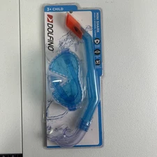 Dolfino Child Latex Free Swim Mask & Snorkel Set splash guard Mini Shark Ages 3+