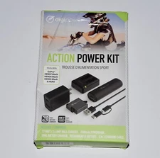 Digipower Power Adapter dual charger with battery Hero Go hero 7 6 5 black