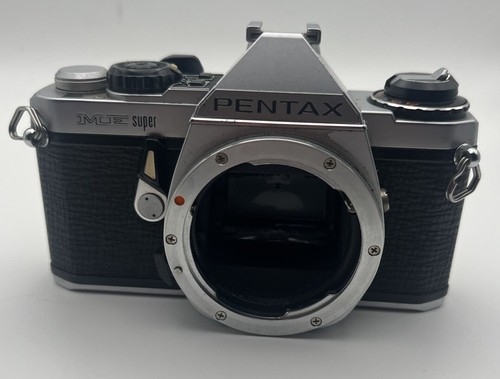 Pentax ME Super 35mm SLR Film Camera Body Only SPARES OR REPAIR - Photo 2/8