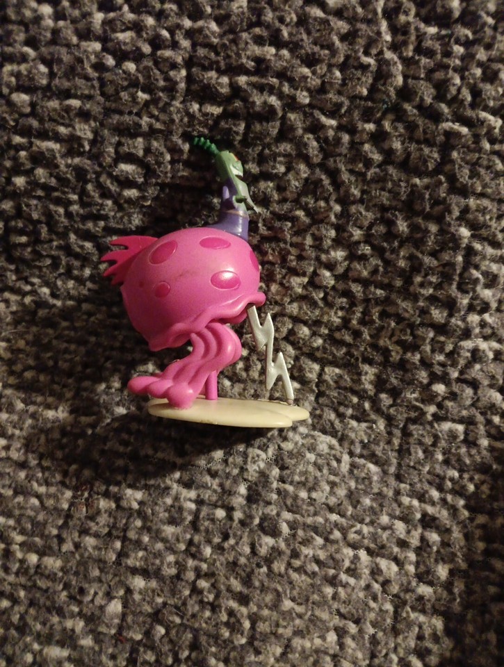 SpongeBob SquarePants PLANKTON Riding Jellyfish Zap Just Play Figure