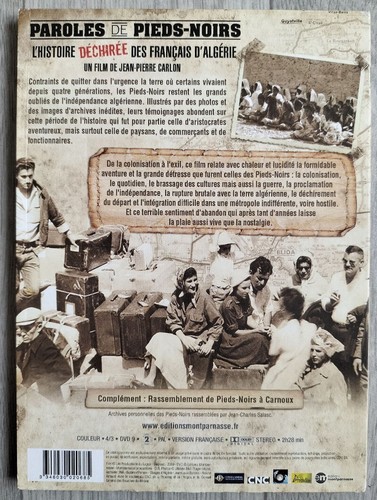 JEAN-PIERRE CARLON SCHWARZE FUSSWORTE DVD ED. MONTPARNASSE - Bild 2 von 3