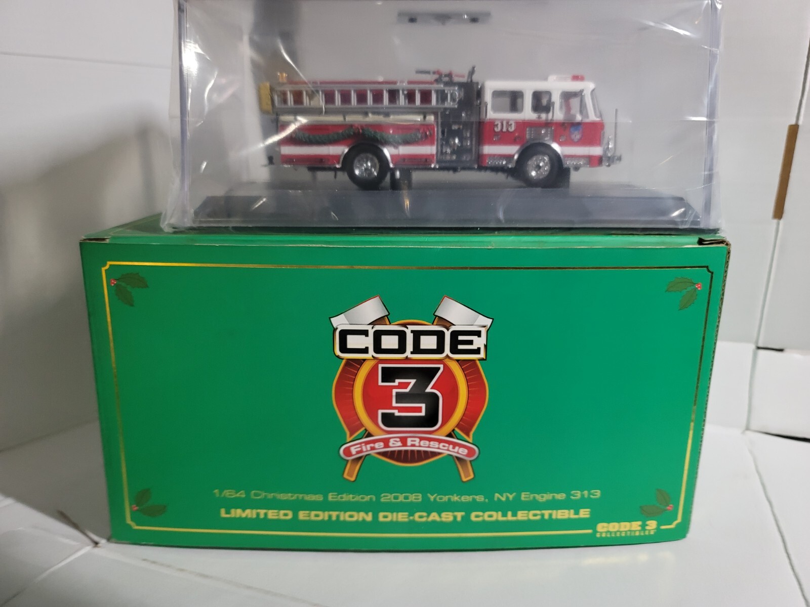 Code 3 Limited Edition Die Cast Collectible Christmas Edition 2008