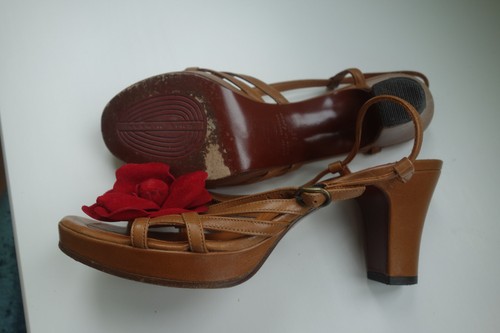 Chie Mihara Stiletto Sandalette 38,5 Rose - Bild 2 von 4