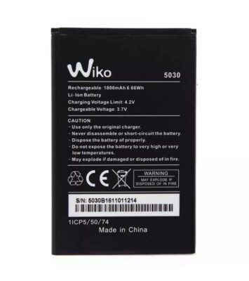 Batterie Originale Type 5030 Pour Téléphone Wiko Lenny 2 - Neuf Sous Blister