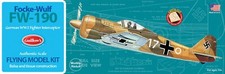 Guillow's Flying Balsa Wood Model Airplane Kit, WWII Folke-Wulf Fw 190 GUI-502
