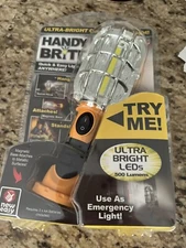 Handy Brite Ultra-Bright Cordless LED Work Light 500 Lumens Magnet Base