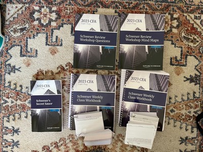 2023 CFA Level 1 Kaplan Schweser 教材 - 語学・辞書・学習参考書 