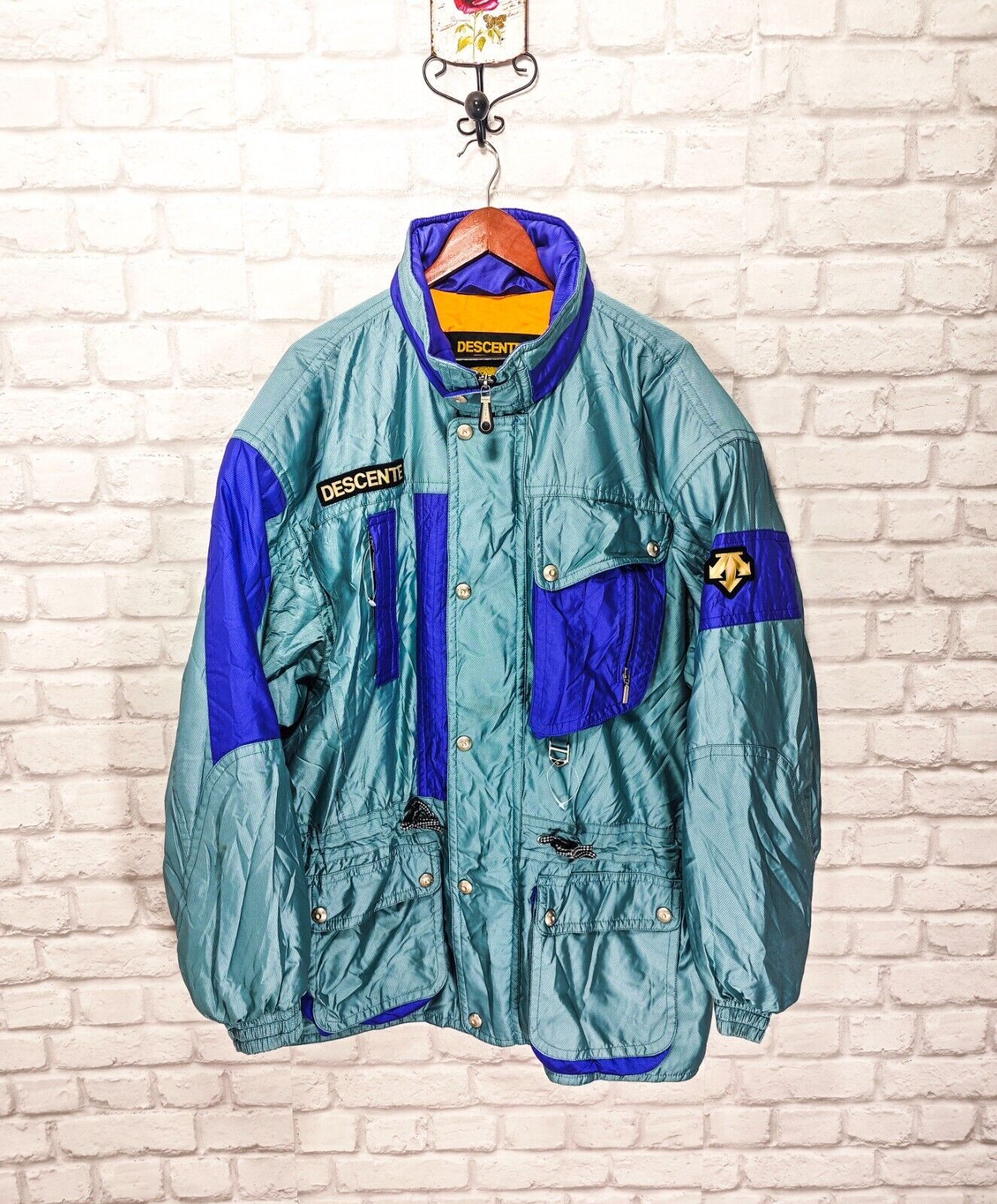 DESCENTE Made in Japan Vintage Men's Ski Jacket Size … Gem