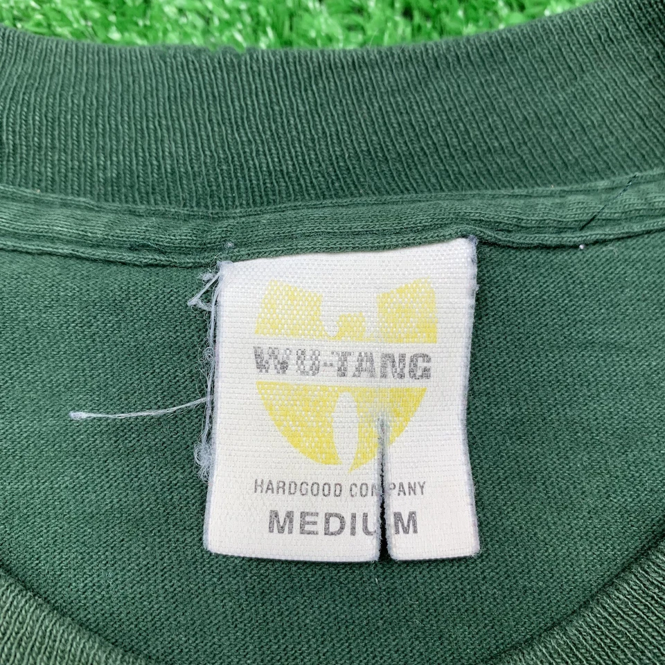 GZA Wu Tang Vintage T Shirt Karate Rap Wu Wear 90s Art Photo NYC Gangsta Music - Image 4 of 4