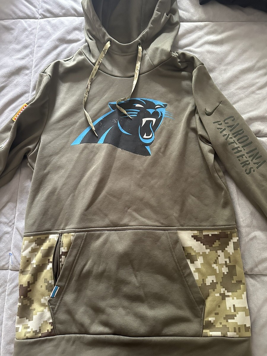 Camouflage Panthers Salute To Service Sweatshirt Carolina Panthers