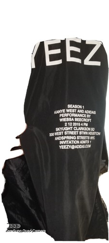 ADIDAS Y3 KANYE WEST YEEZUS TOUR S1 