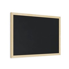 23x17 Oak Framed Durable Chalkboard Easy Erase Black Surface for Home Office