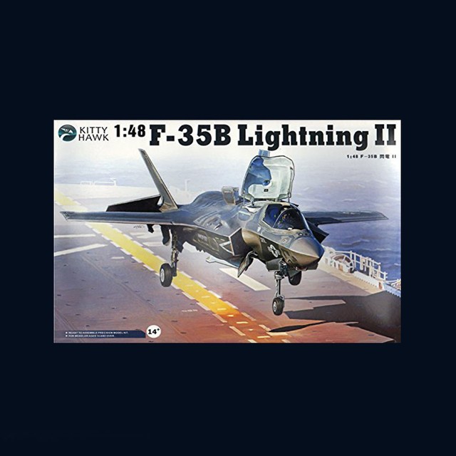 1/48 F-35B Lightning II Kitty Hawk 80102 Military Model Kit