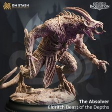 The Absolver Eldritch Abomination Demon Beast of the Depths Miniature  D D DnD