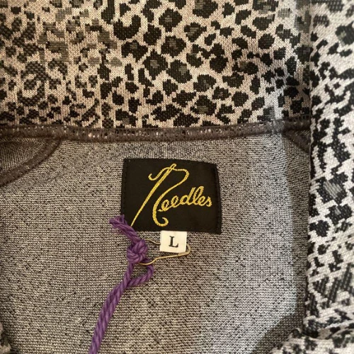 22SS Needles Track Jacket Python Gray Mens Size L Preowned Rare