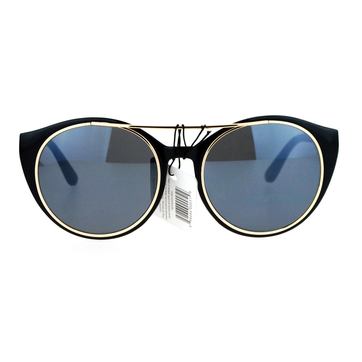 Womens Sunglasses Unique Wing Frame Metal Outline Stylish Shades