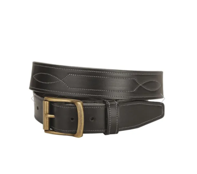 小物 TORY LEATHER EQUESTRIAN INSPIRED BELT 26 Tory Leather Belt with Fancy Stitch Equestrian Belt New with