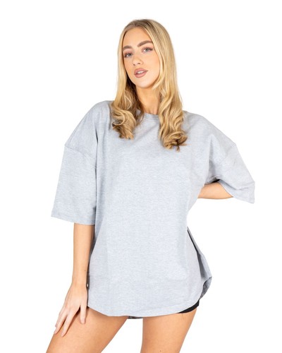 Damen-T-Shirt locker baggy Rundhalsausschnitt kurzärmelig Damenpullover schlichtes Oberteil - Bild 13 von 17