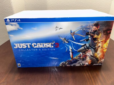 Just Cause 3: Collector's Edition (Sony PlayStation 4, 2015) Brand New Sealed