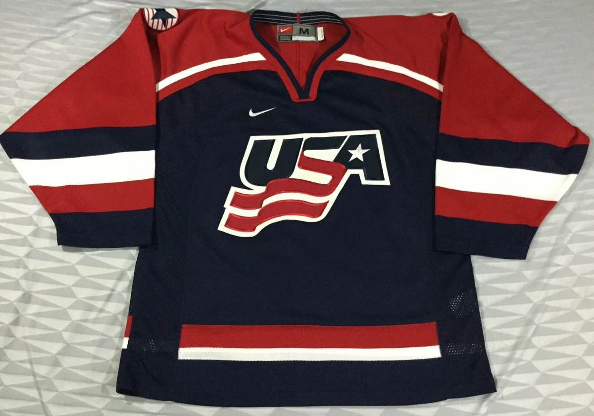 Nike, Shirts, Vintage Usa Hockey Jersey