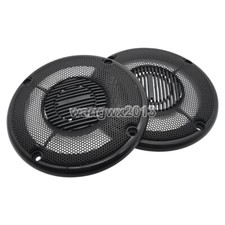 2pcs 4" inch 132mm Speaker Cover Car Audio Decorative Circle Metal Mesh Grille