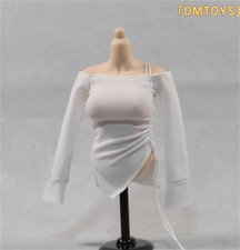 Female Soldier 1/6 skirt long sleeves Dress Suit Toys Fit 12" Action Figure