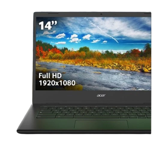 Acer CB314 14" Chromebook Black / Intel Celeron / 4GB RAM / 128GB eMMc - Image 4 of 4