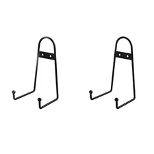 2 Pack Metal Wall Mount Plate Display Stand Easel Plate Hanger for Photo Picture
