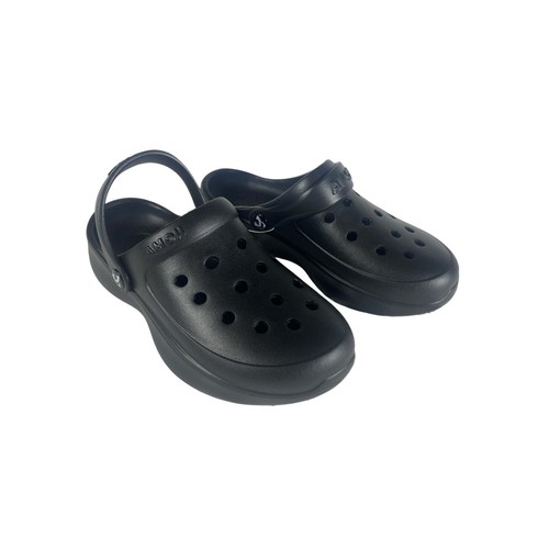 Zoccoli slip-on Amoji unisex neri taglia 9 - Foto 2 di 4