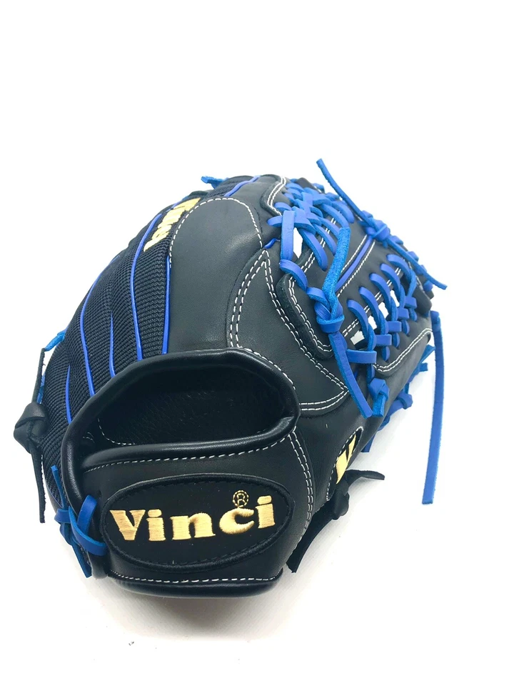 "Guante de béisbol Vinci Pro 22 Series 11,5"" pulgadas negro azul JC3333-22" Foto 3 de 4