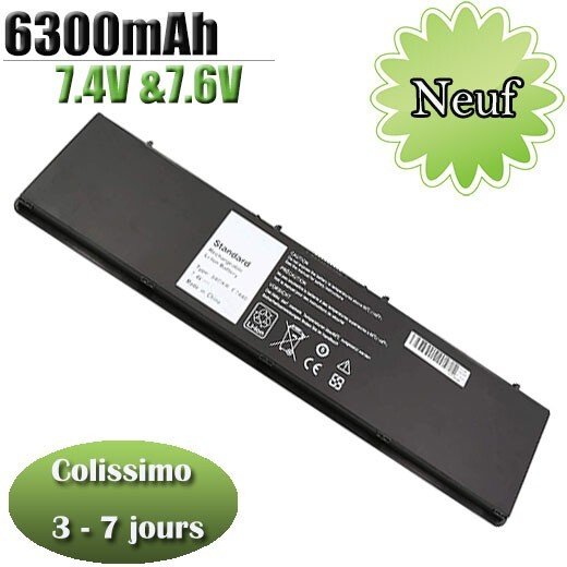 Batterie Dell Latitude E7440 : résolvez les coupures de votre PC portable 14"