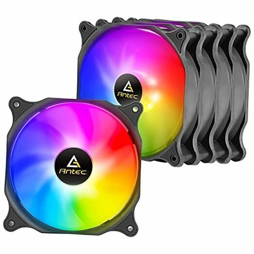 120mm Case Fan, RGB Case Fans, 5 Packs 