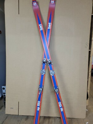 Vintage hart skiis sp150  Miller SS runaway bindings w/original rope strap   