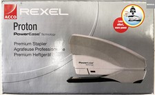 Rexel Proton Power-Ease Half Strip Premium Stapler (Select your Colour)