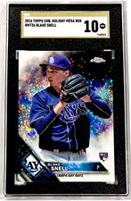 2016 Topps Chrome Holiday HMT26 Blake Snell Rookie SGC 10 GOLD LABEL PRISTINE