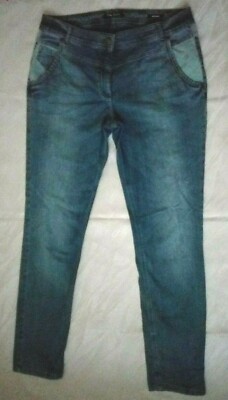 Damenhose Jeanshose Gr. 40 blau  v. Betty Barclay Brooke