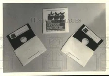 Press Photo Floppy Disks for Computers - sya94313