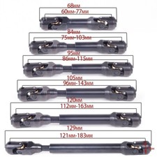 Steel Joint Drive Shaft for 1/10 RC Car Crawler Axial SCX10 II III Traxxas TRX4
