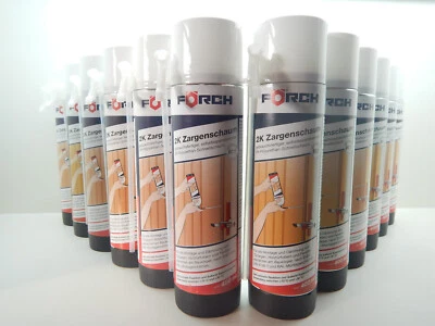 FÖRCH 12X ESPUMA DE CONSTRUCCIÓN 2K ESPUMA DE MARCO PUERTA DE MARCO ESPUMA RÁPIDA ESPUMA ESPUMA DE MONTAJE