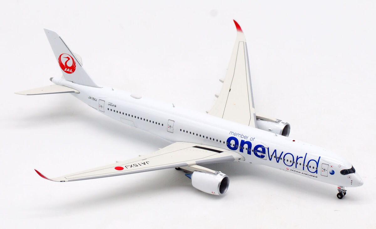 Aviation 1:400 JAPAN Airlines Airbus A350-900 Diecast Aircraft Jet 