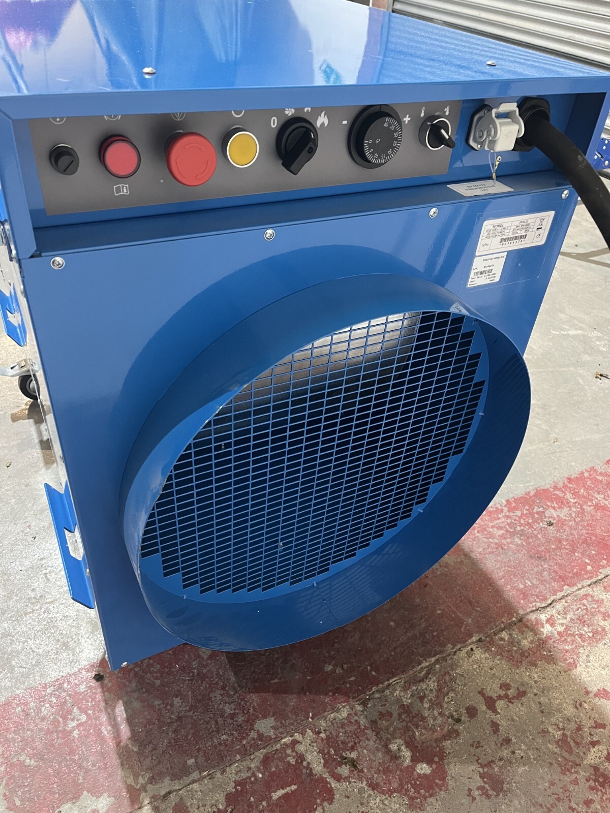 NEW UNUSED 42 KW Broughton 3 Phase 400V Industrial Electric Fan Heater