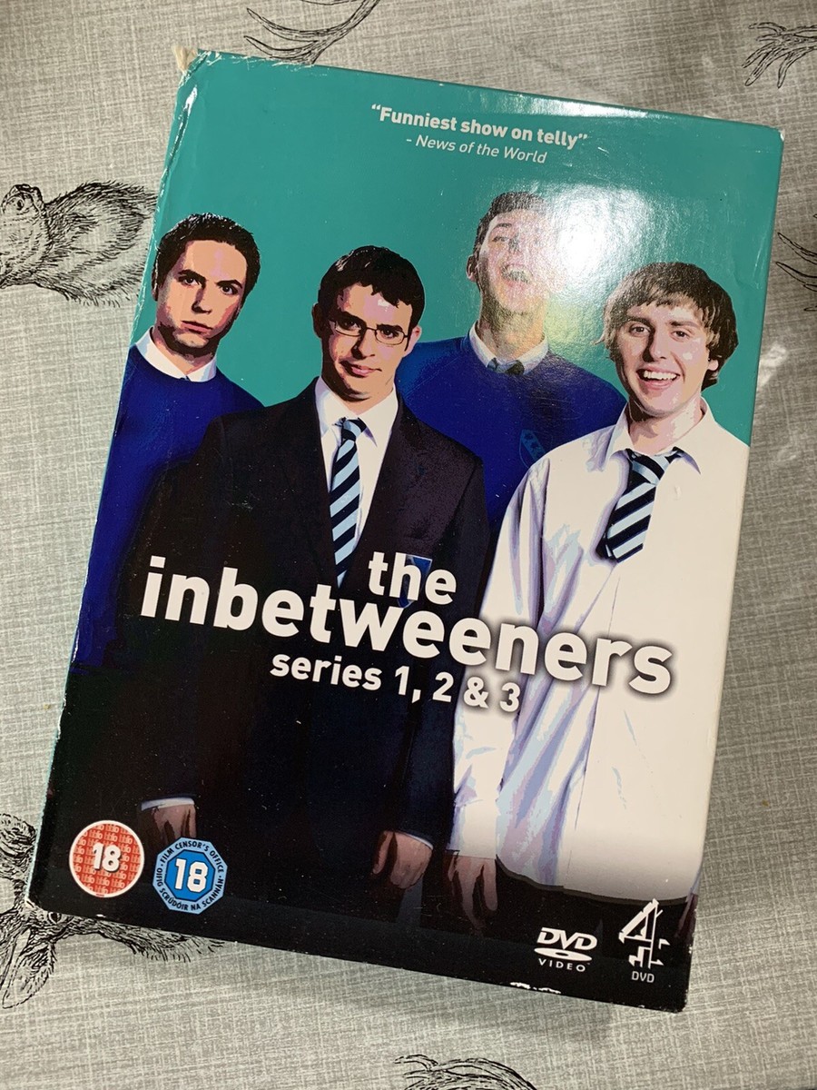 良作✔︎ The Inbetweeners Series 1, 2 & 3 DVD THE INBETWEENERS