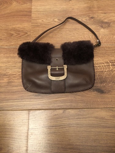 fluffy ugg bag