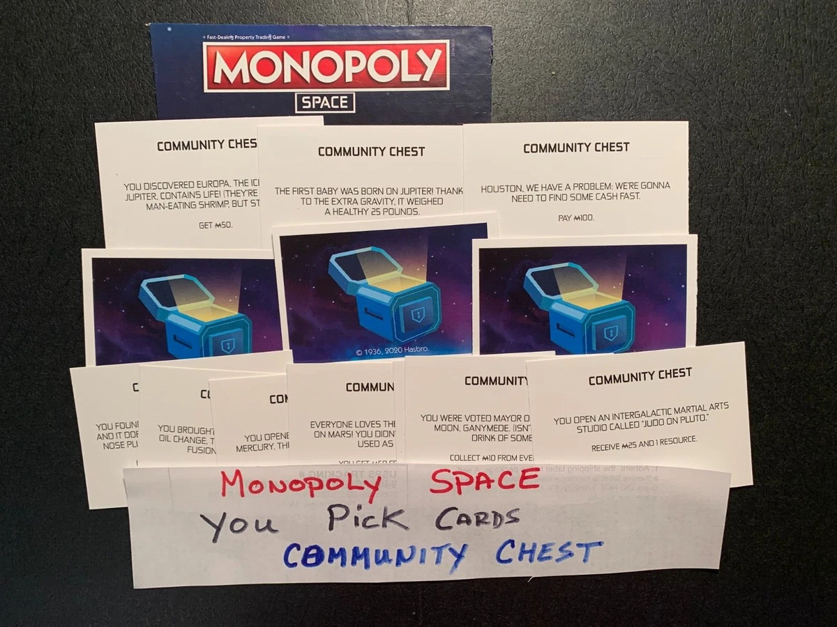 Monopoly Community Chest Space