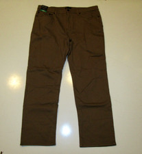 BANANA REPUBLIC Mens Otter Brown 5 Pocket Pants Slim Fit Size 40 W 30 L NWT